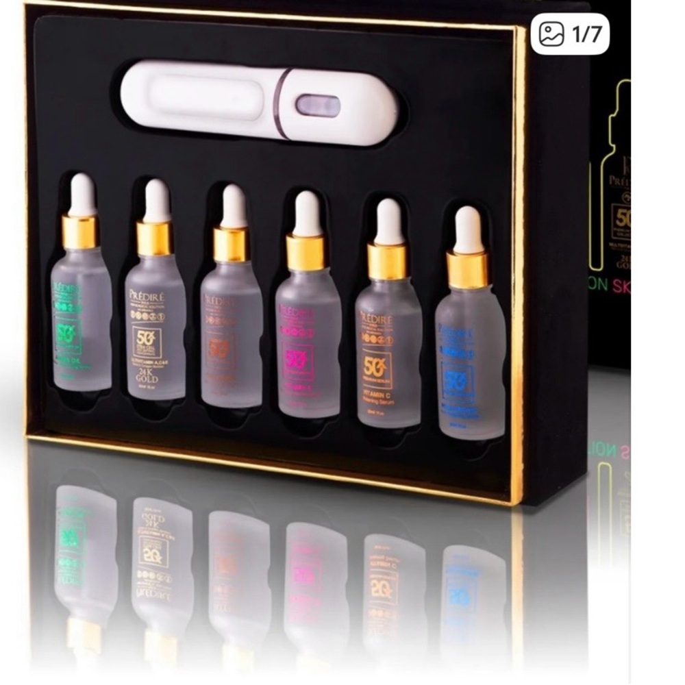 Predire Diffuser & 50X Skincare Serum & Face Oil Set